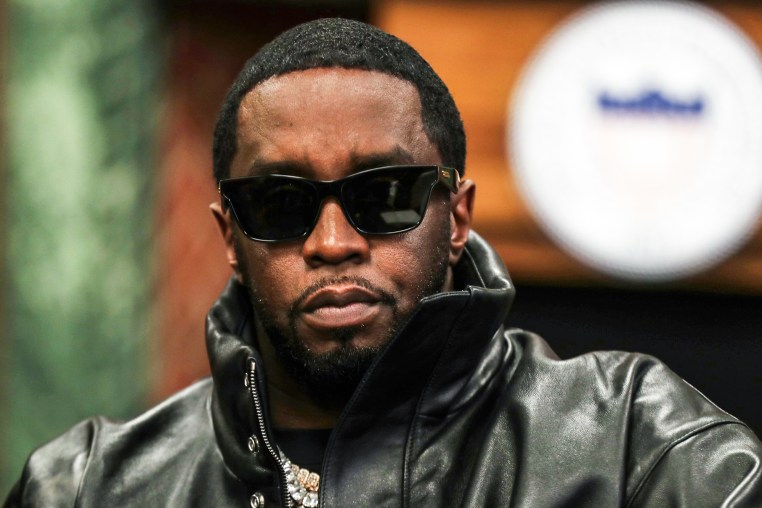 Sean Combs wearing sunglasses