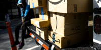 Amazon Deliveries Ahead Of Earnings Figures
