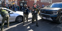 U.S. Border Patrol Agents Enforce Operation Midway Blitz In Chicago, Illinois